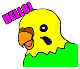 The Budgerigars sticker #744431