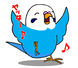 The Budgerigars sticker #744453