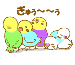 The Budgerigars sticker #744456