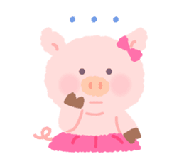 Pig family sticker #744471