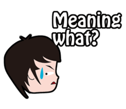 My ordinary English ver. sticker #744541