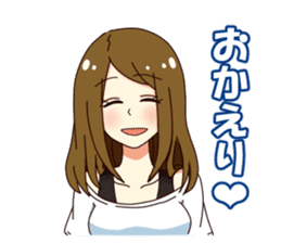 Her brain sticker #744826