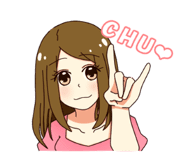 Her brain sticker #744834