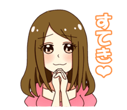 Her brain sticker #744843