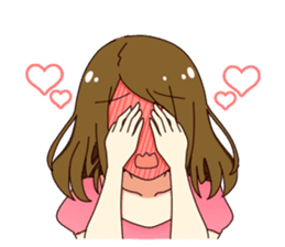 Her brain sticker #744853