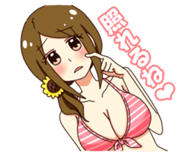 Her brain sticker #744859