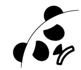 Mr.panda sticker #745148