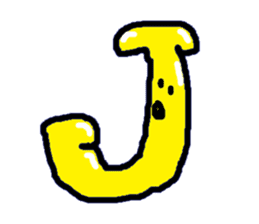 ABC monsters feel a little sick. KAWAII! sticker #745322