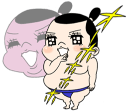 Sumo Wrestler "Umi no Umi" sticker #745554