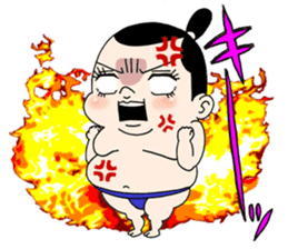 Sumo Wrestler "Umi no Umi" sticker #745556