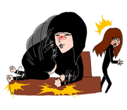 The friendship story of HARU and MIKU. sticker #745699