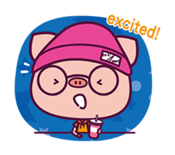 Piggy's Talk(English Version) sticker #745705