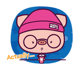 Piggy's Talk(English Version) sticker #745706