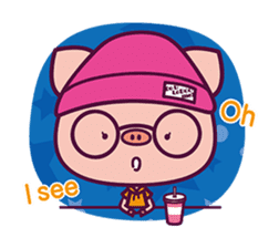 Piggy's Talk(English Version) sticker #745707