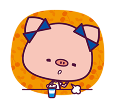 Piggy's Talk(English Version) sticker #745716