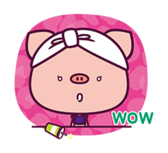 Piggy's Talk(English Version) sticker #745725