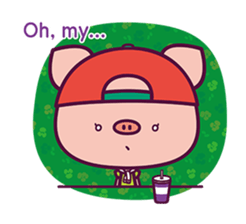 Piggy's Talk(English Version) sticker #745735
