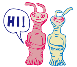 UNCAPTURED ALIENS sticker #745783