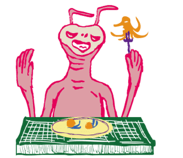 UNCAPTURED ALIENS sticker #745805