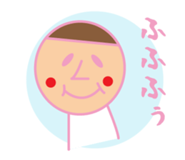 Head chestnut chestnut Taro-chan sticker #745866