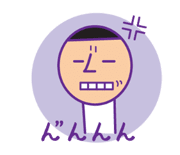 Head chestnut chestnut Taro-chan sticker #745867