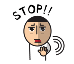 Head chestnut chestnut Taro-chan sticker #745869