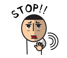 Head chestnut chestnut Taro-chan sticker #745869