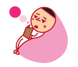 Head chestnut chestnut Taro-chan sticker #745875