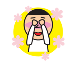 Head chestnut chestnut Taro-chan sticker #745895