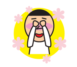 Head chestnut chestnut Taro-chan sticker #745895