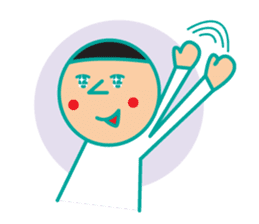 Head chestnut chestnut Taro-chan sticker #745896