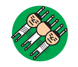 Head chestnut chestnut Taro-chan sticker #745900