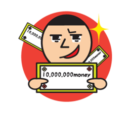 Head chestnut chestnut Taro-chan sticker #745901