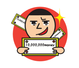 Head chestnut chestnut Taro-chan sticker #745901