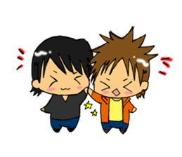 Yurukawa boys sticker #745974