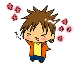 Yurukawa boys sticker #745975