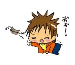 Yurukawa boys sticker #745980