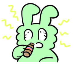 Panic Rabbit sticker #746073