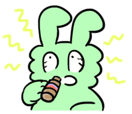 Panic Rabbit sticker #746073