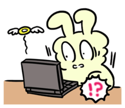 Panic Rabbit sticker #746076