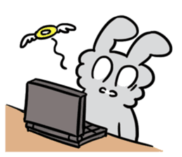 Panic Rabbit sticker #746077