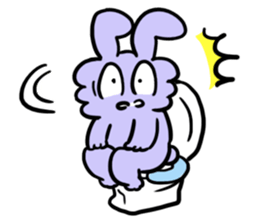 Panic Rabbit sticker #746086