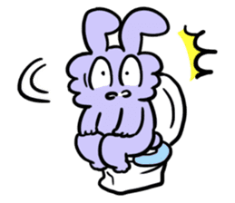 Panic Rabbit sticker #746086