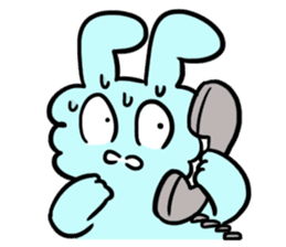 Panic Rabbit sticker #746091
