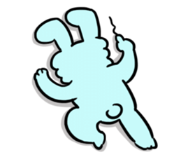 Panic Rabbit sticker #746100