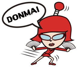 CHONMAGE dance performer sticker #746277