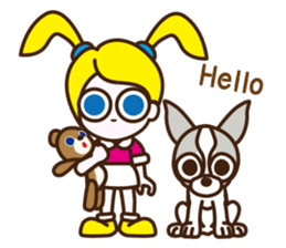 Coco & Pipi english ver. sticker #746383