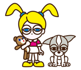 Coco & Pipi english ver. sticker #746385