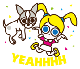 Coco & Pipi english ver. sticker #746386