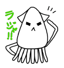 Squid of pet sticker #746505